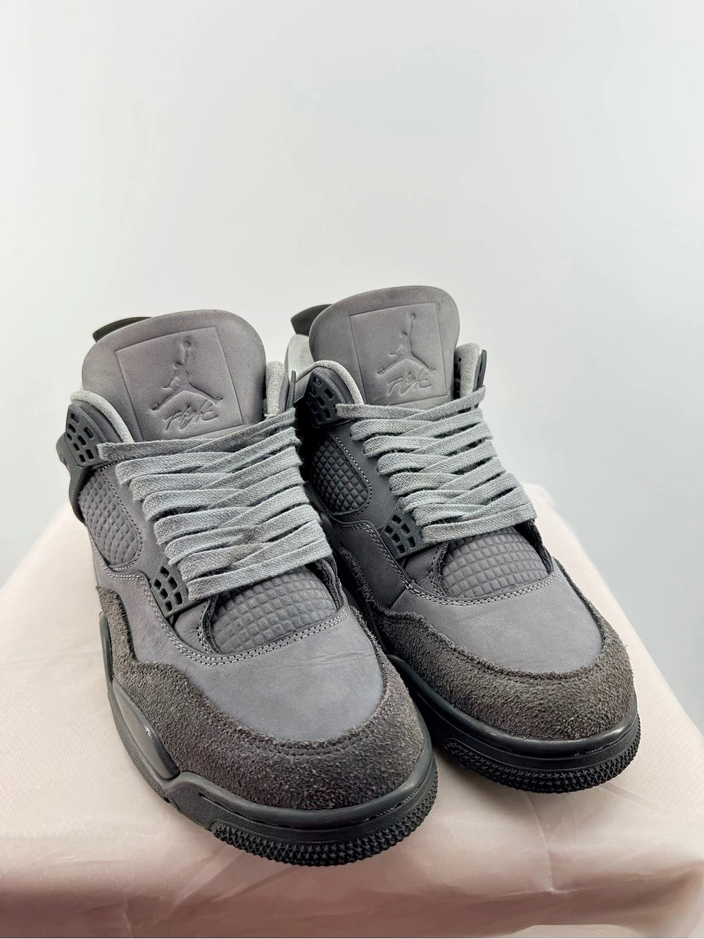 Jordan 4 Paris Olympic Wet Cement size 10M- No Box